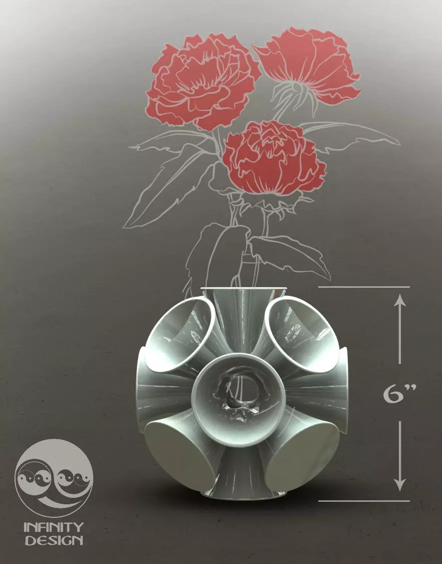 Funky Vase 3D print model_0