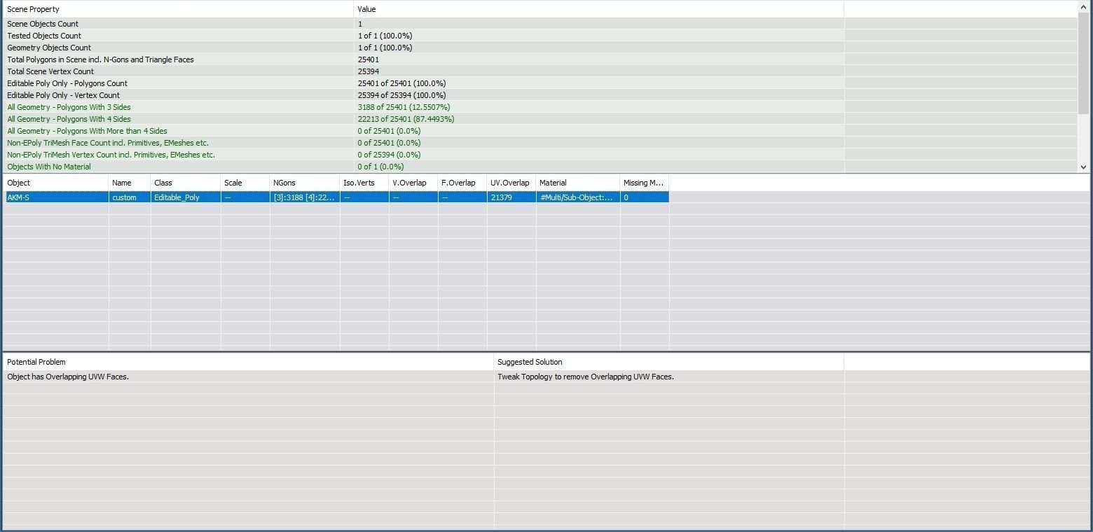 AKM-S Assault Rifle PBR Low-poly 3D model_19
