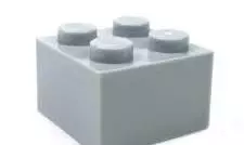 2x2 LEGO Brick 3D model_0