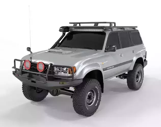 Toyota Land Cruiser Serie 80 1999  3D model