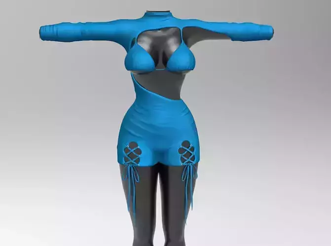 Mesh Outfit 010 Second Life