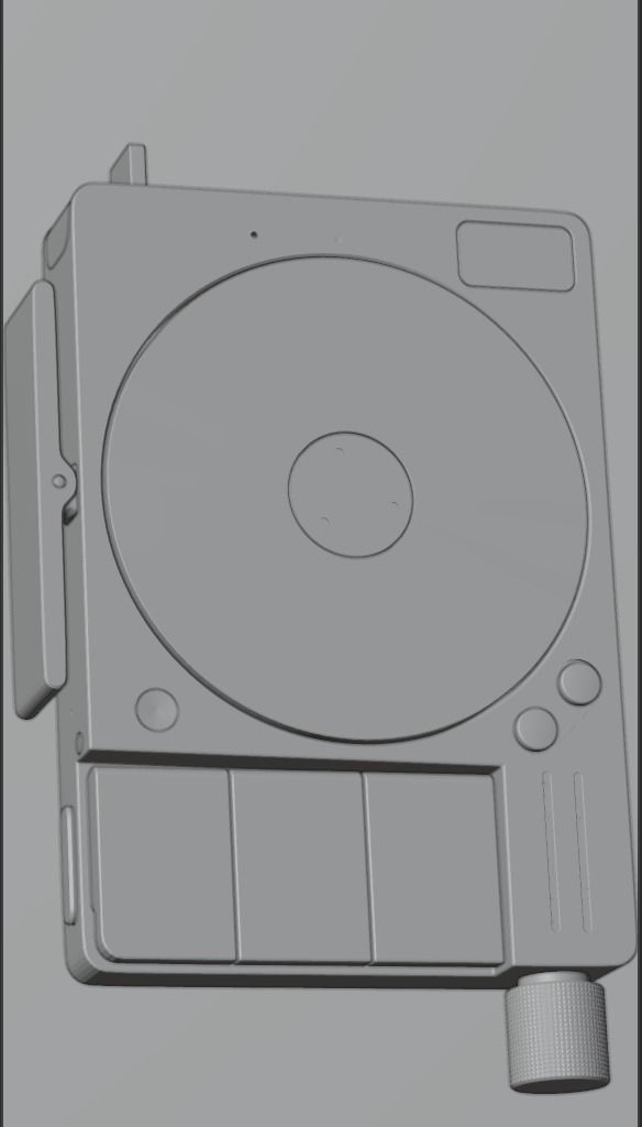 TP-7 Teenage Engineering 3D model_2