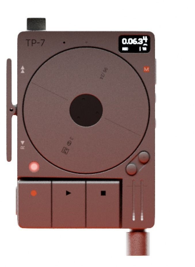 TP-7 Teenage Engineering 3D model_6