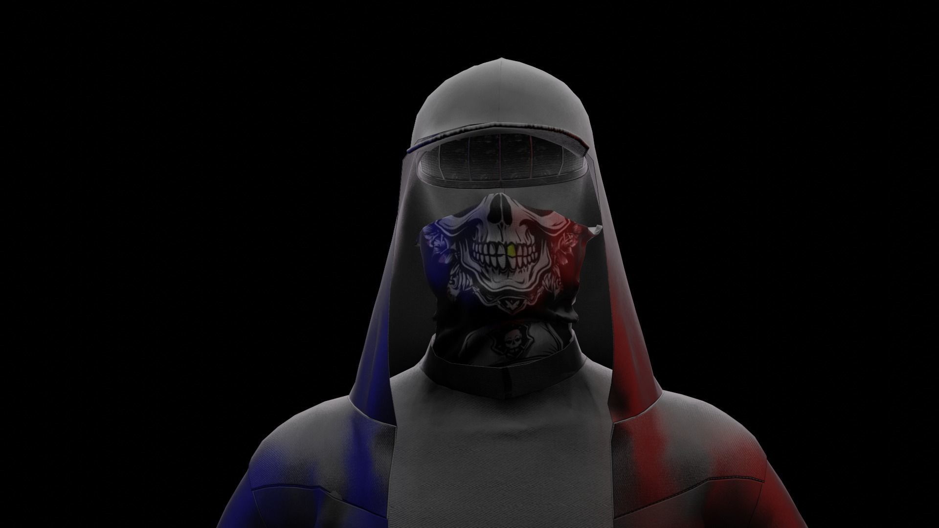 GHOST Low-poly 3D model_16