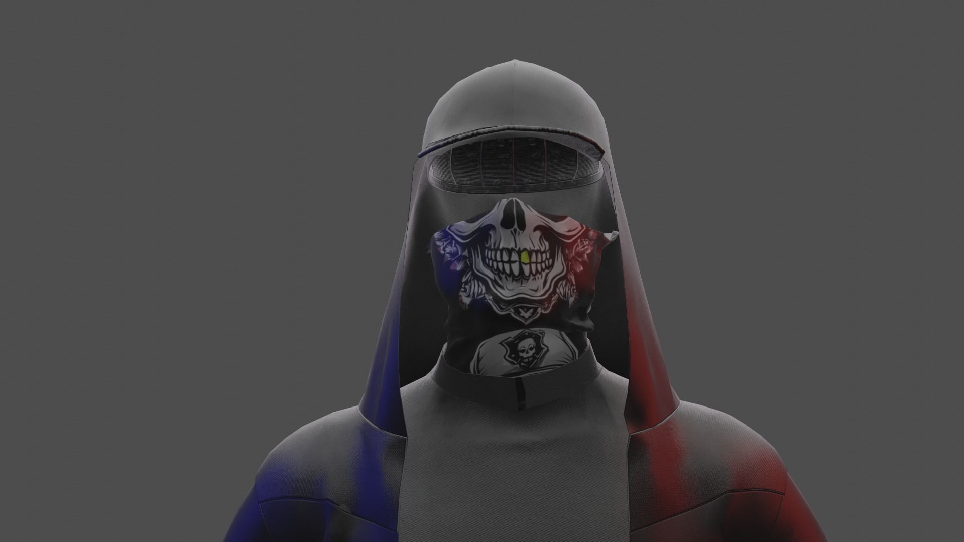 GHOST Low-poly 3D model_15