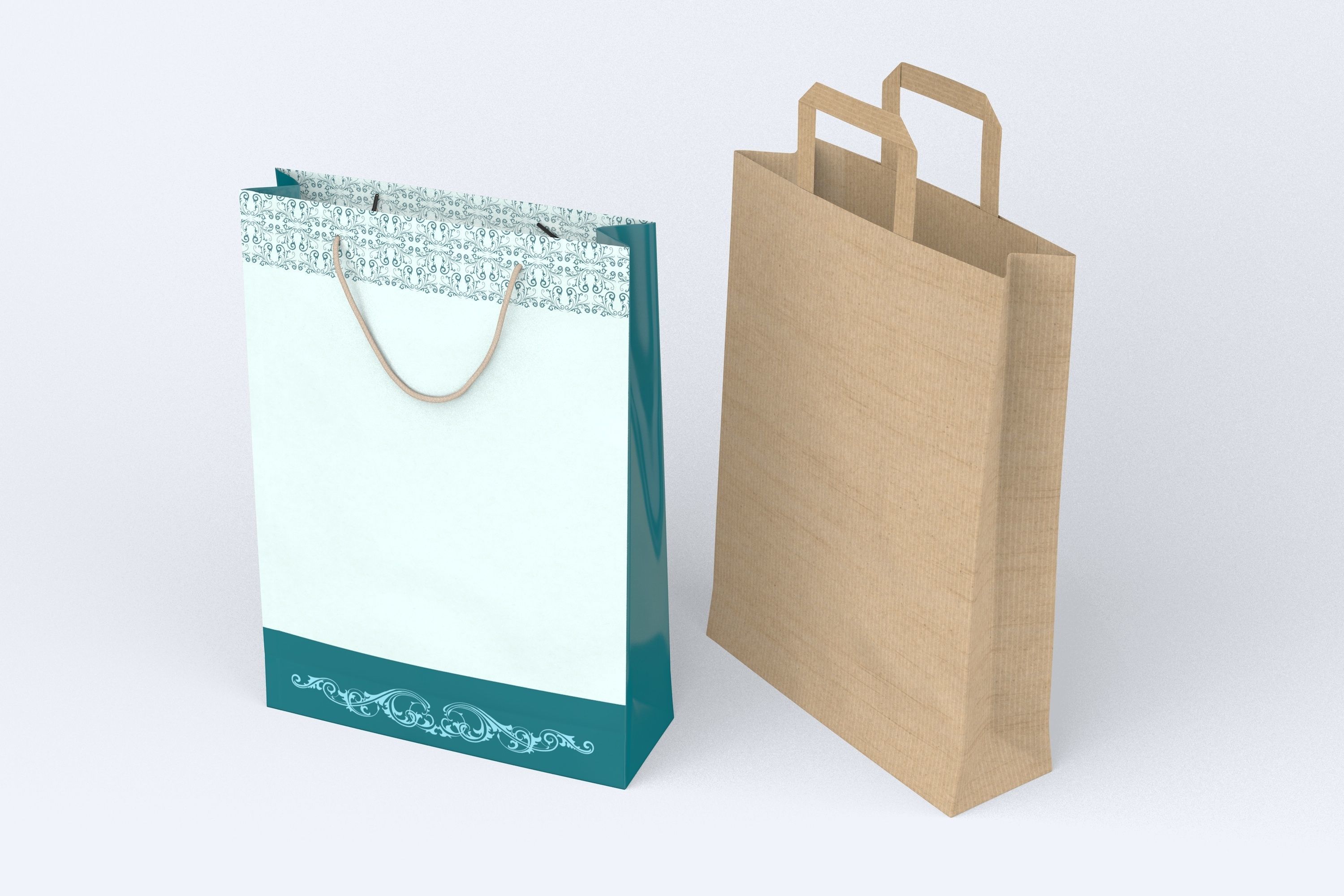 Paper Bags 3D model_5