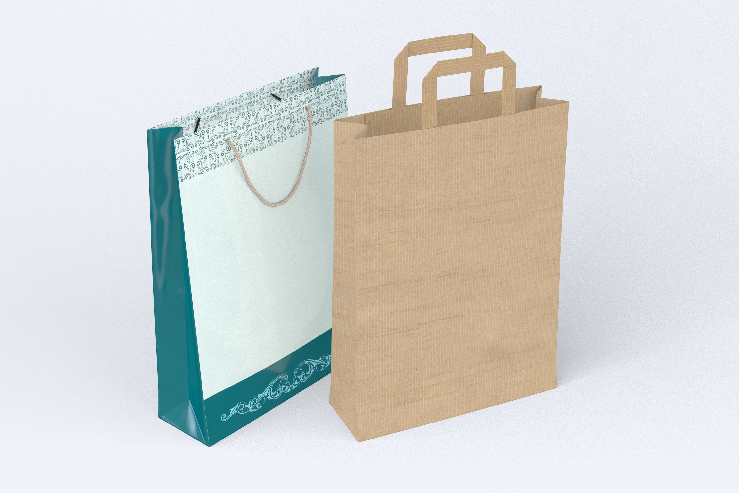Paper Bags 3D model_4