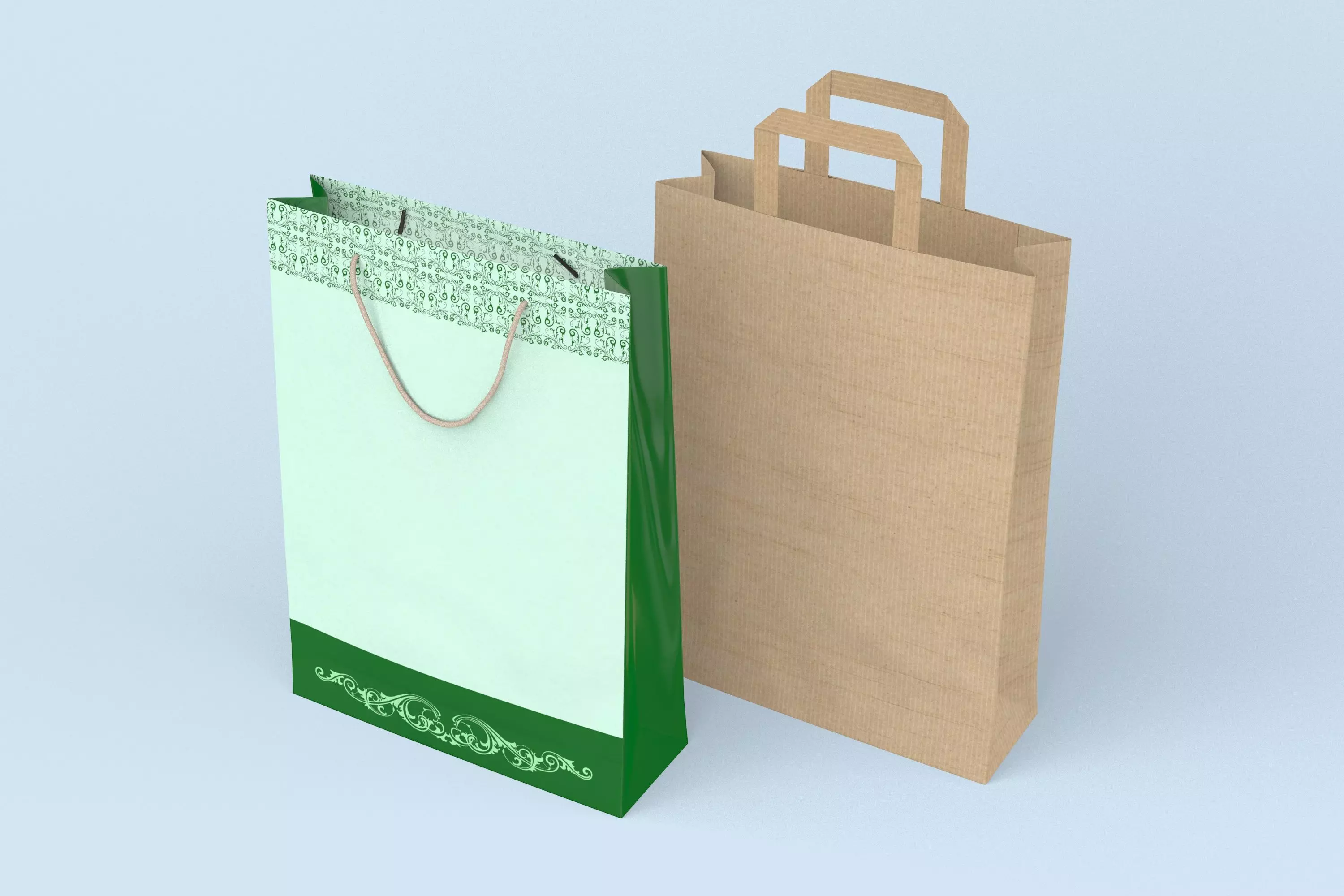 Paper Bags 3D model_0