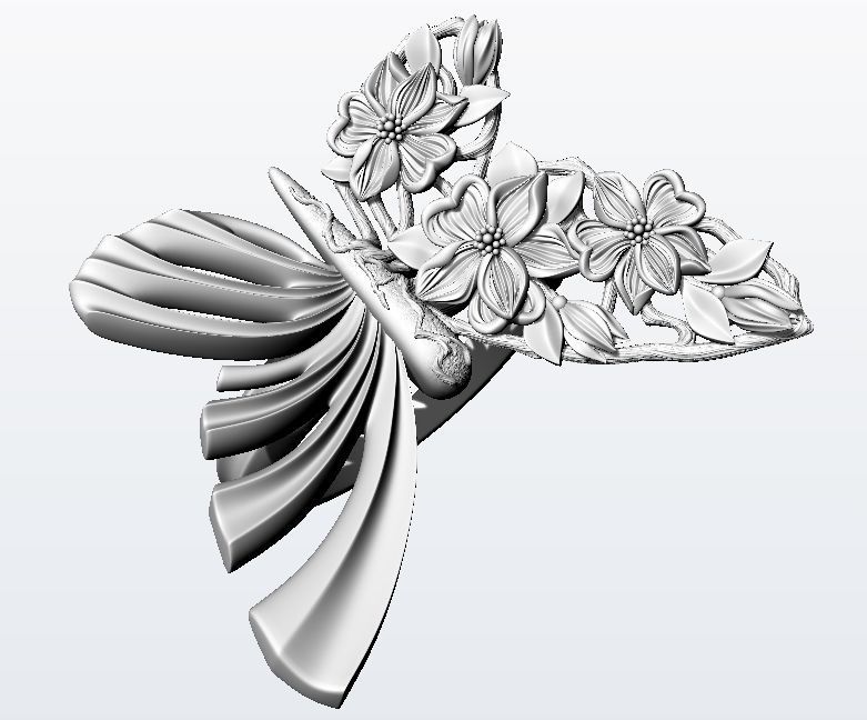 Metamorphosis ring  3D print model_11