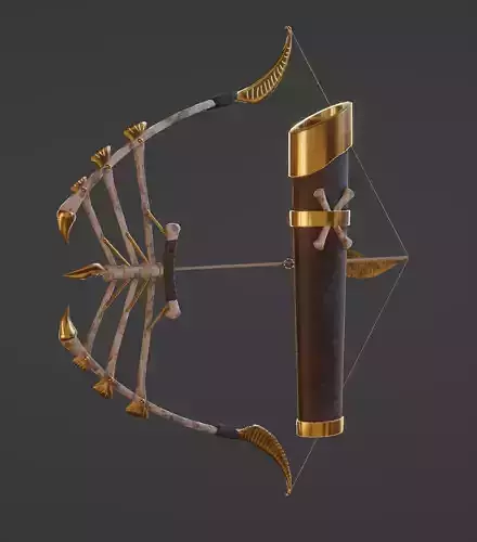 Game Ready Skeleton Bow