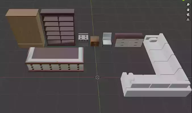 Furniture Game Asset