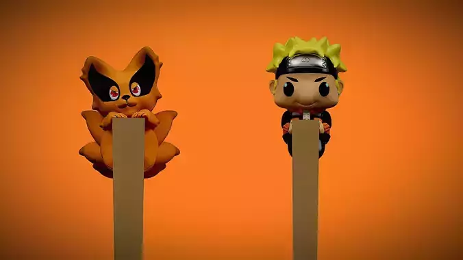 Baguette chinoise Naruto et Kurama