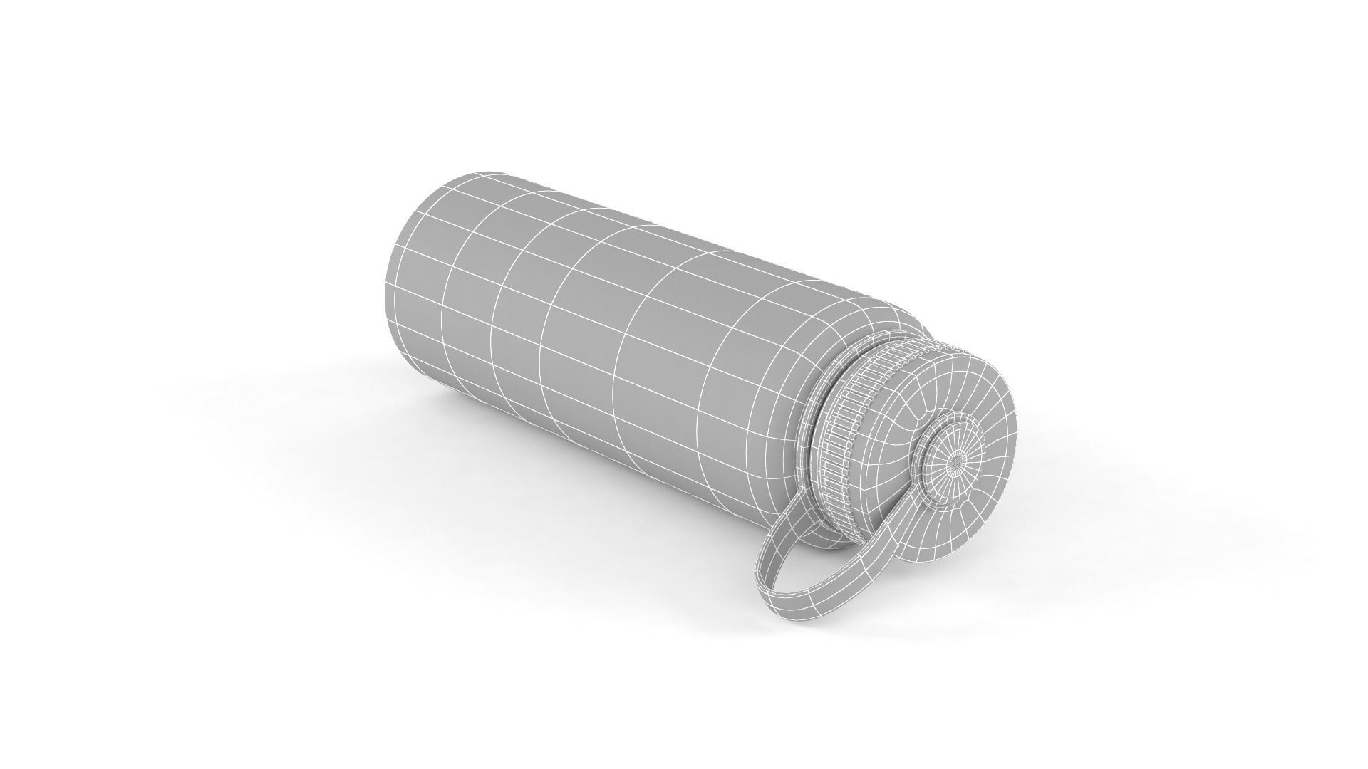 Water Bottle 3D model_9