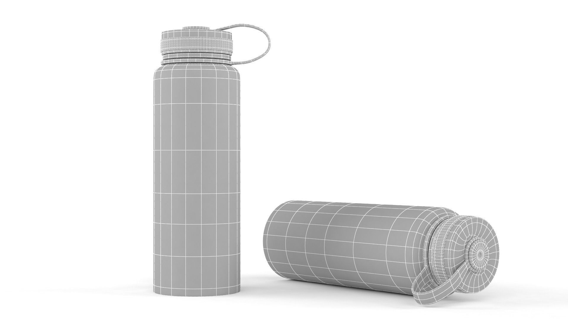 Water Bottle 3D model_5