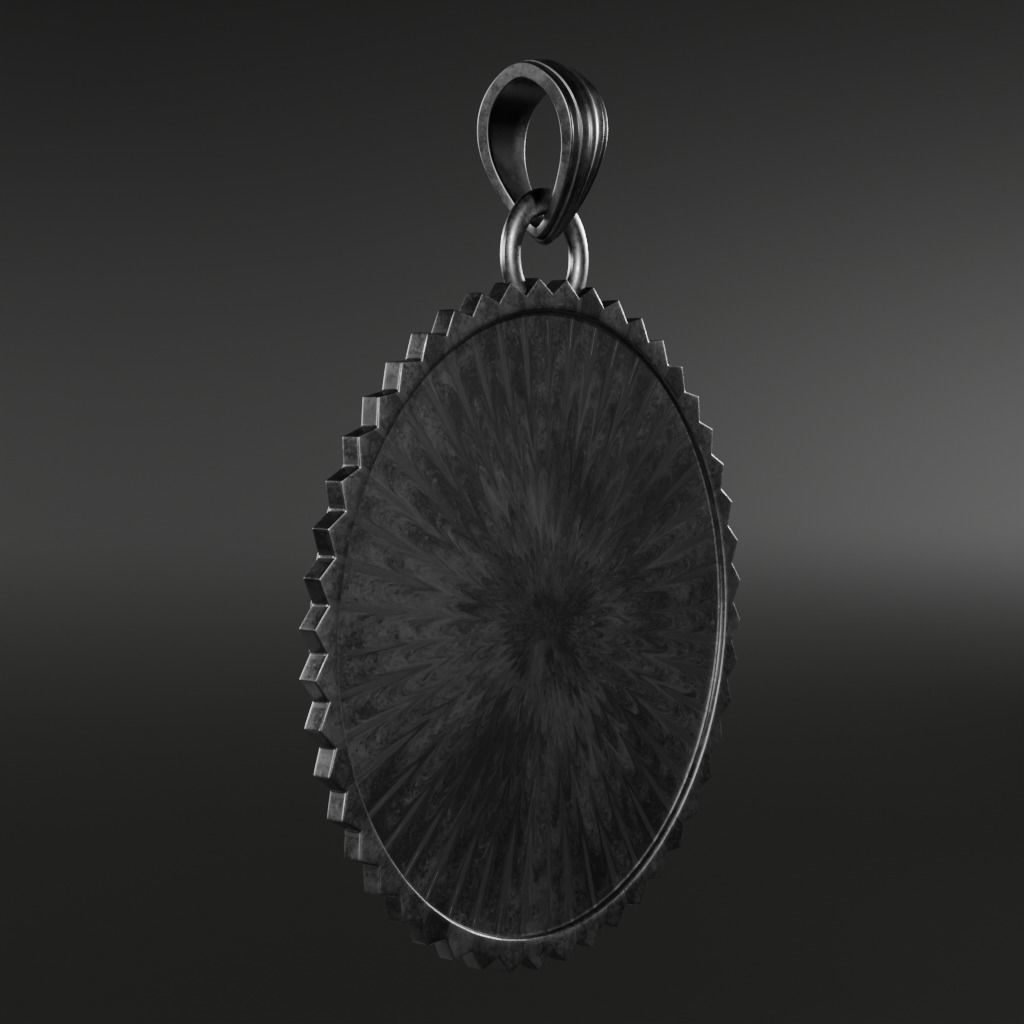 Mantra-om symbol - 3D printable model 3D print model_7