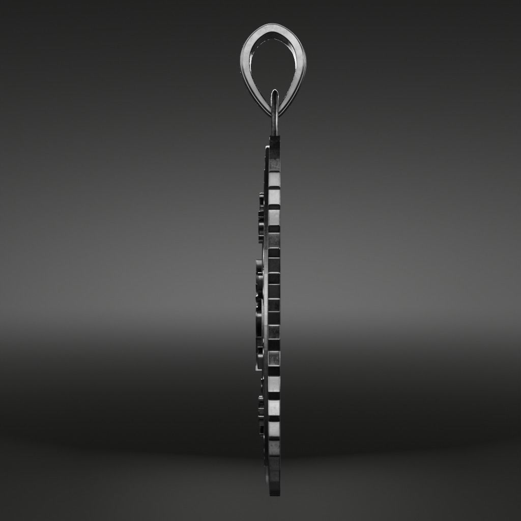 Mantra-om symbol - 3D printable model 3D print model_5