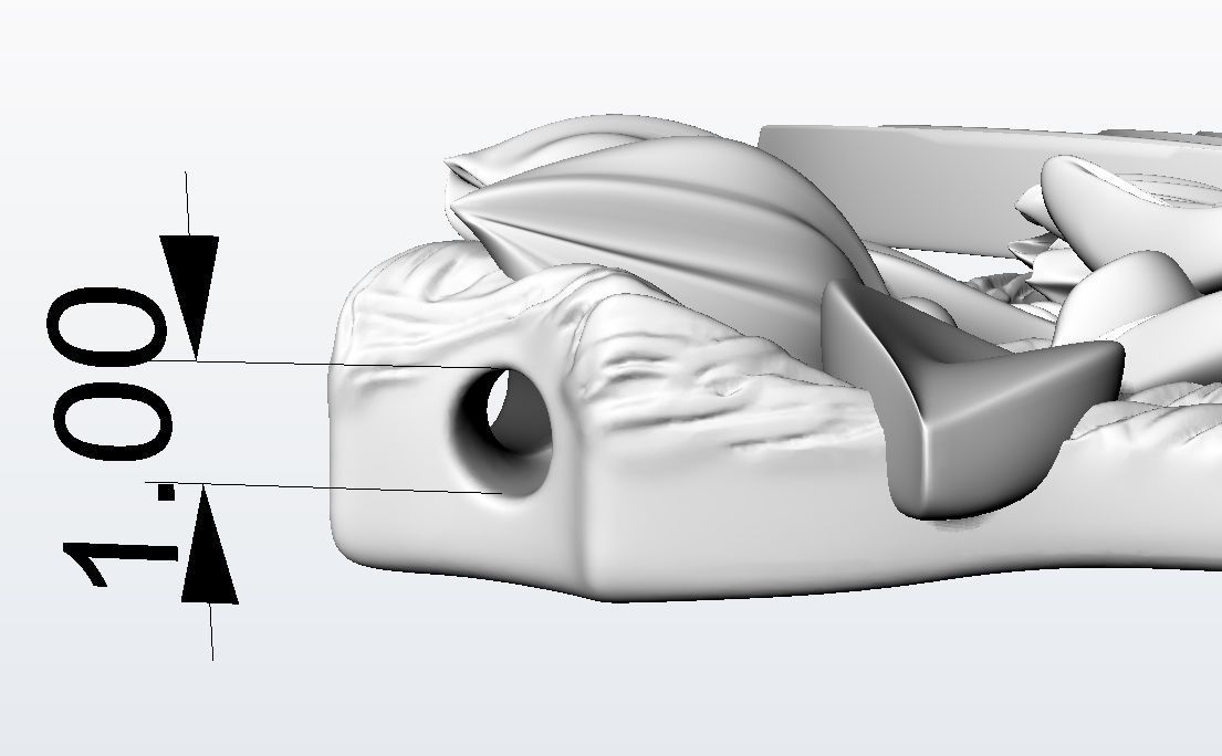 Metamorphosis necklace  3D print model_14