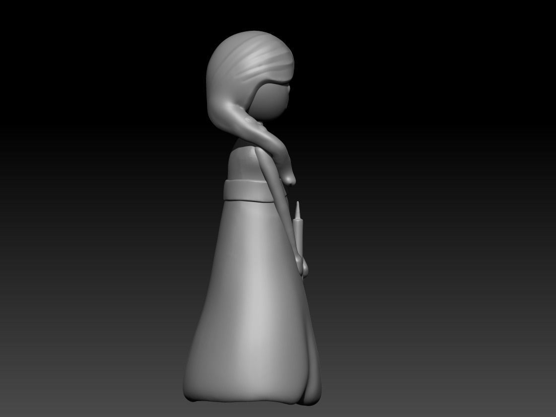 figura comunion 3D print model_4