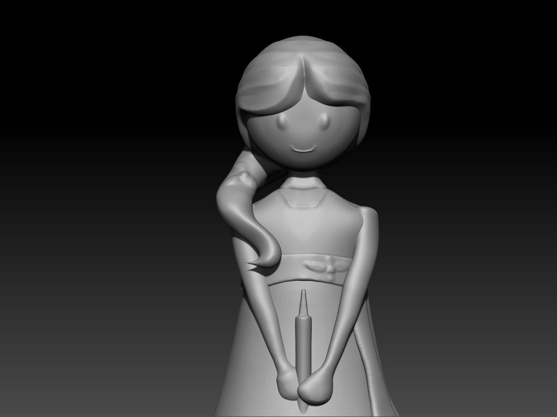 figura comunion 3D print model_2