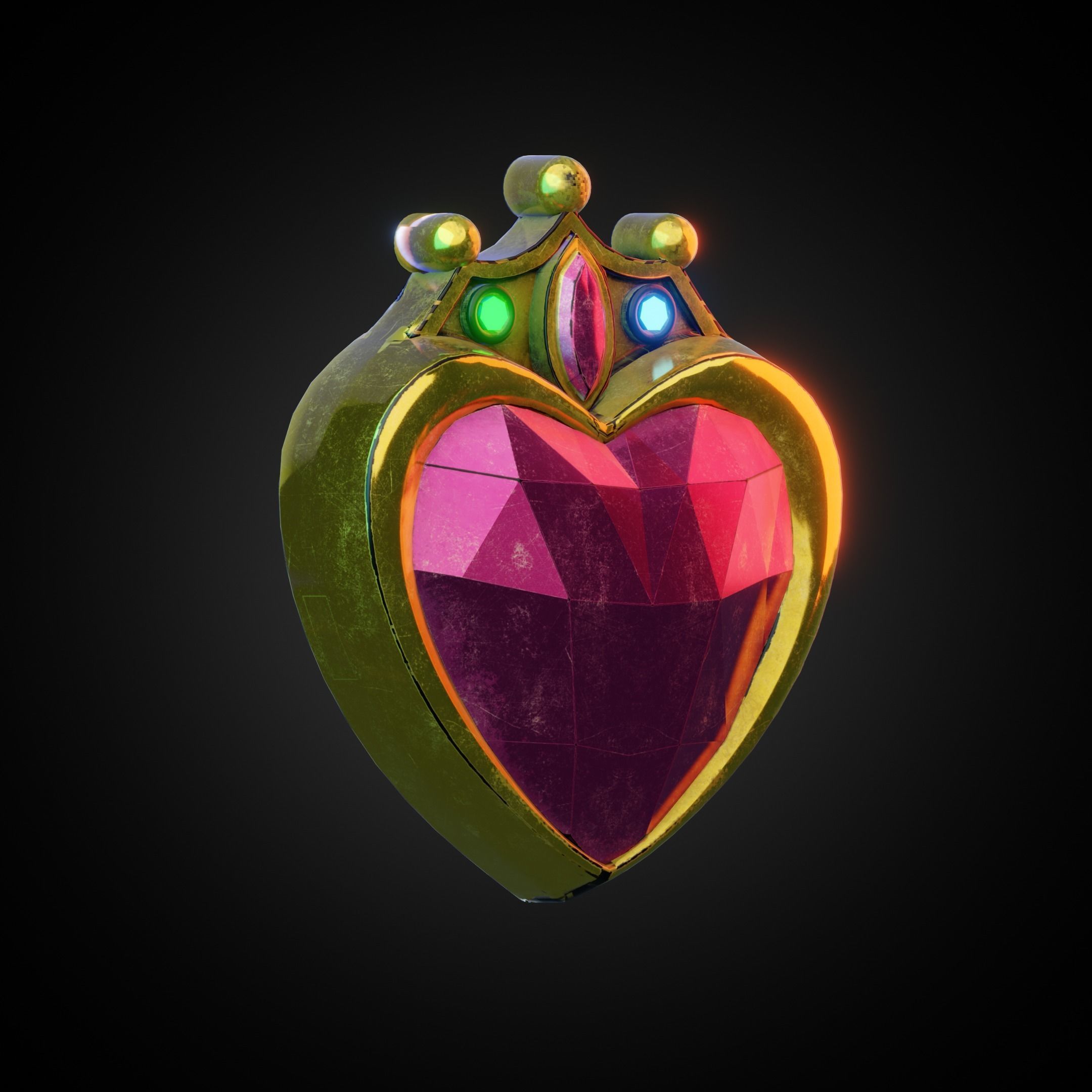 Prism Heart Sailor Moon  for Cosplay 3D print model_8