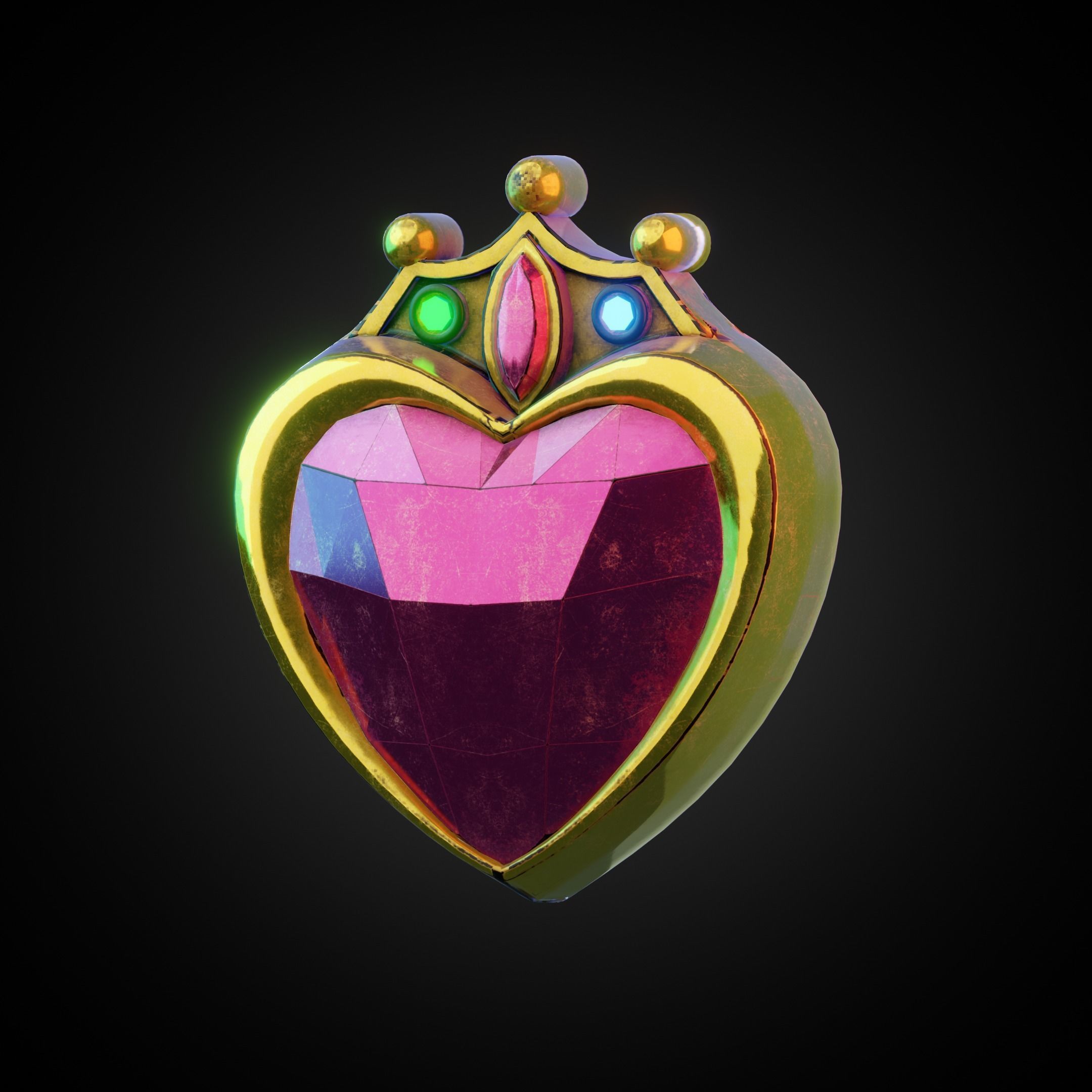Prism Heart Sailor Moon  for Cosplay 3D print model_2