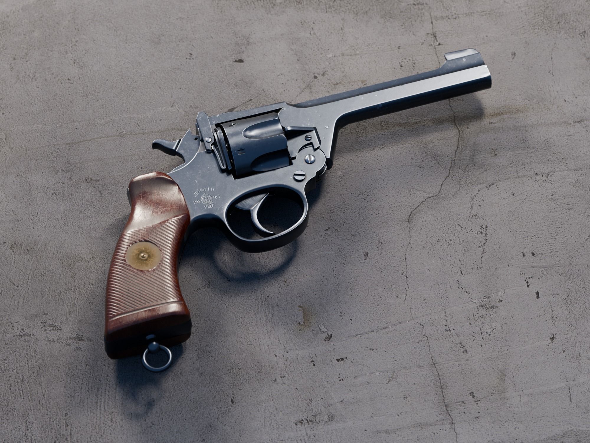 British WWII Weapons Pack 3D Model Collection_9