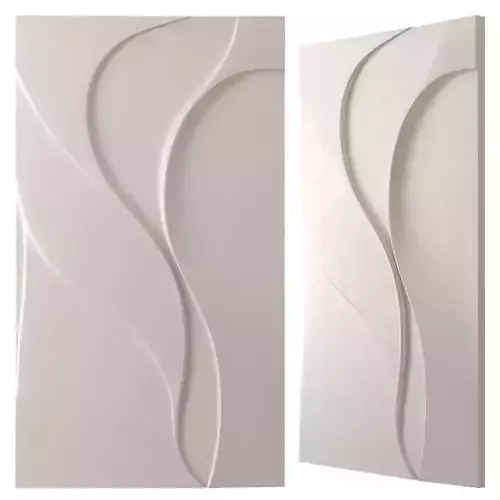Beige Vertical Wall Art