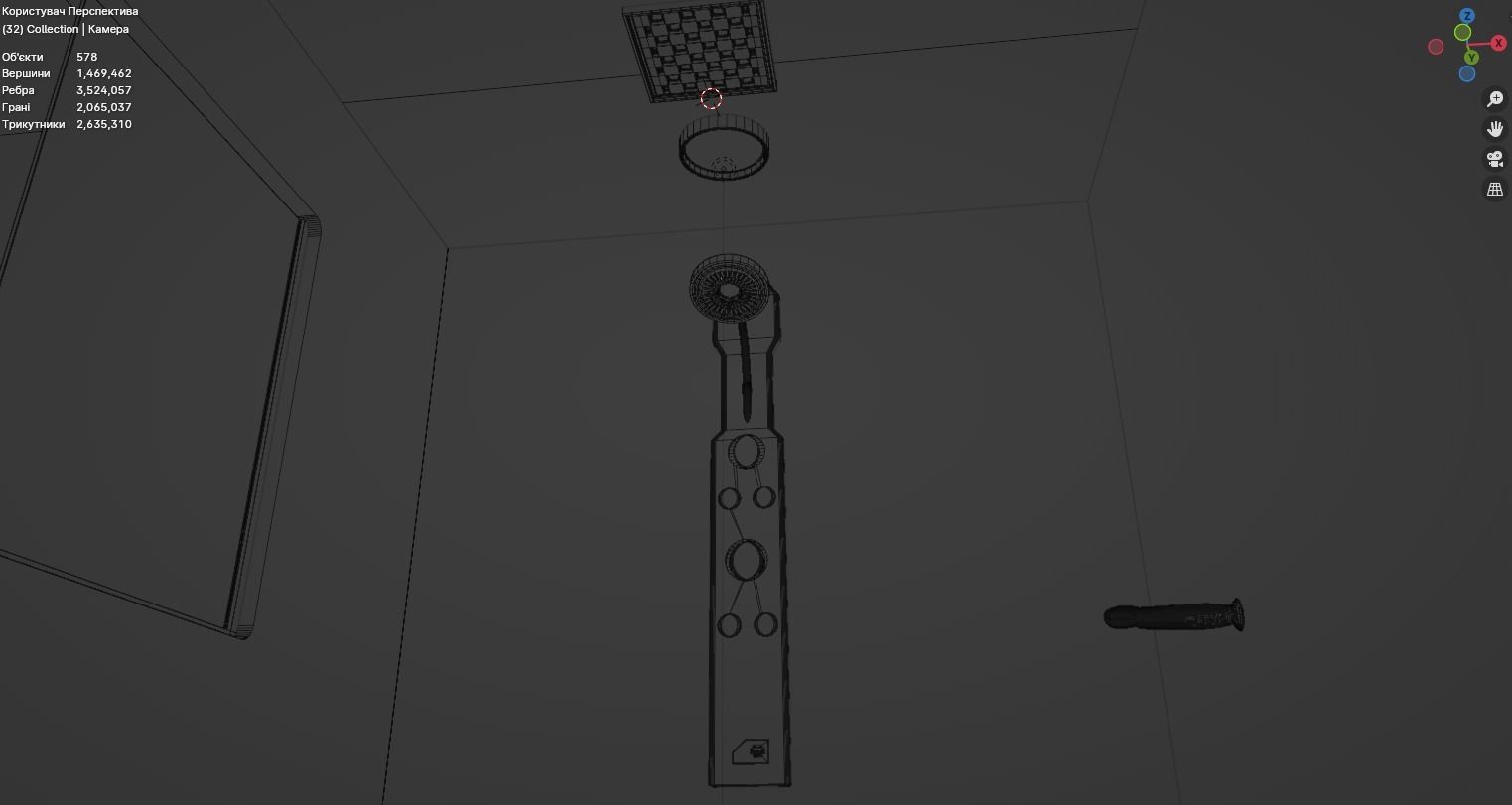 Cyberpunk interior 3D model_19