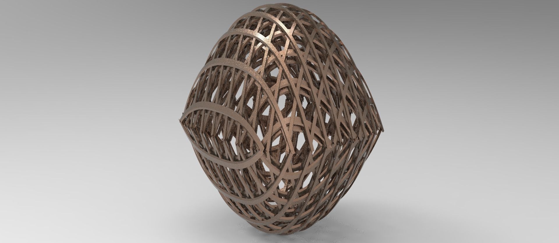 Dystopian Alien Sphere 3D model_1