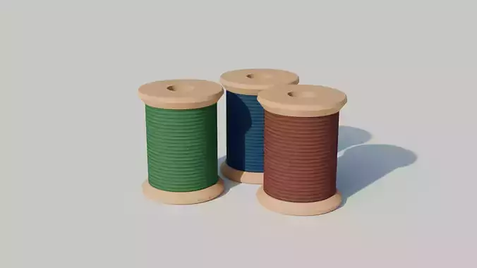  Spool Of Thread 3D model