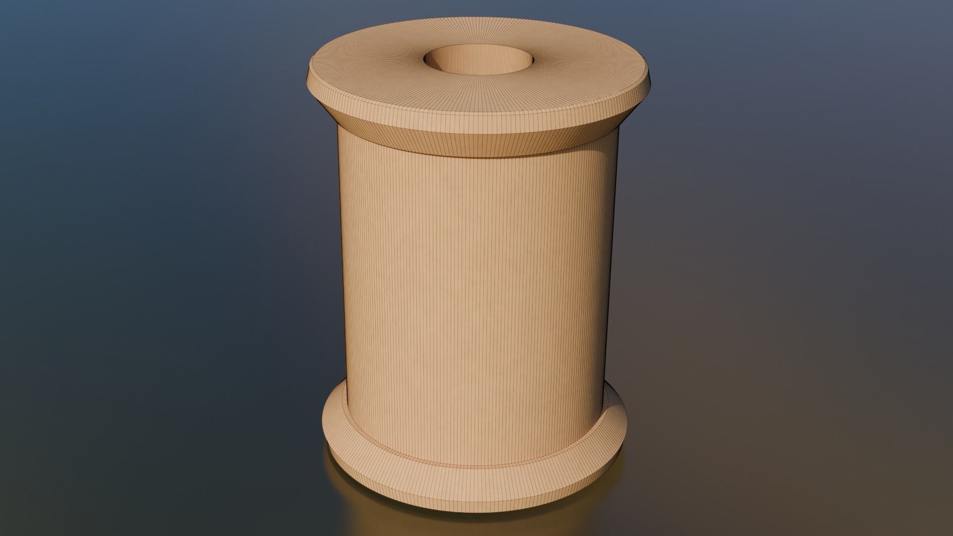  Spool Of Thread 3D model_3