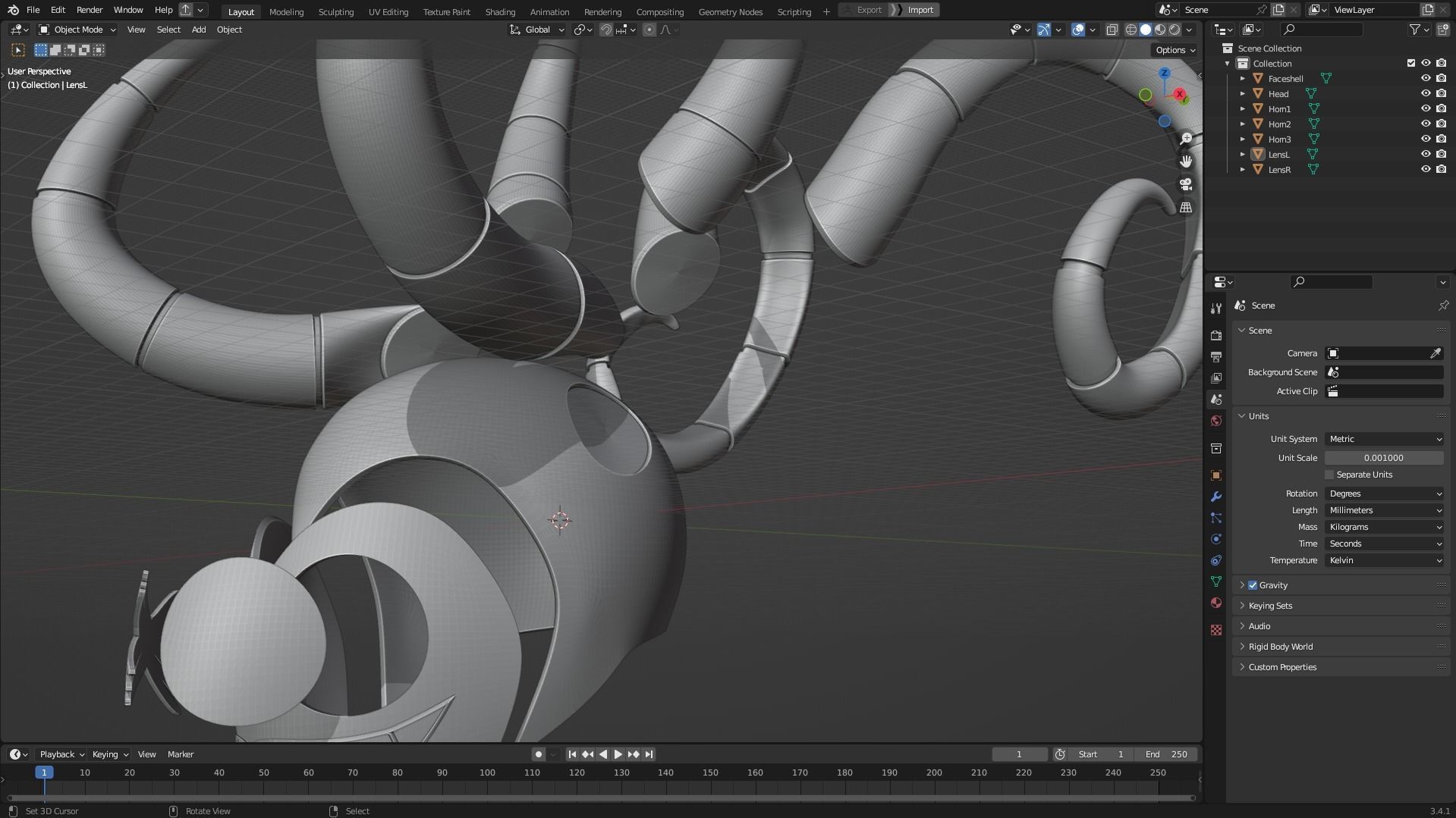 Hazbin Hotel Angel Exorcist Mask for Cosplay 3D print model_14