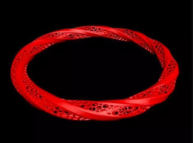 red bracelet 3D print model