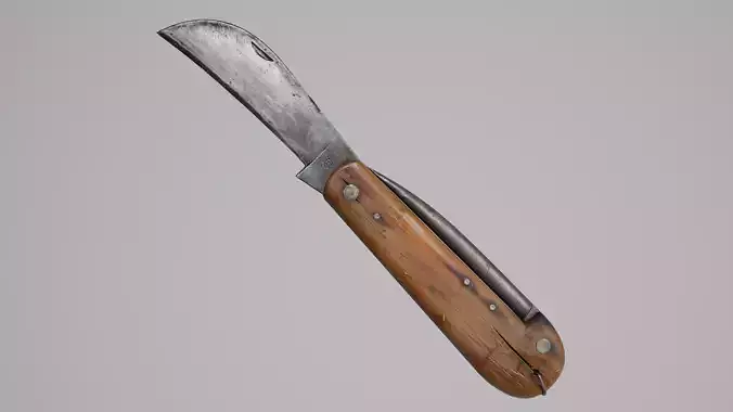 Soviet USSR Folding Naval Knife