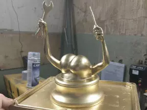  Dedicated to the best employee 3D model_0