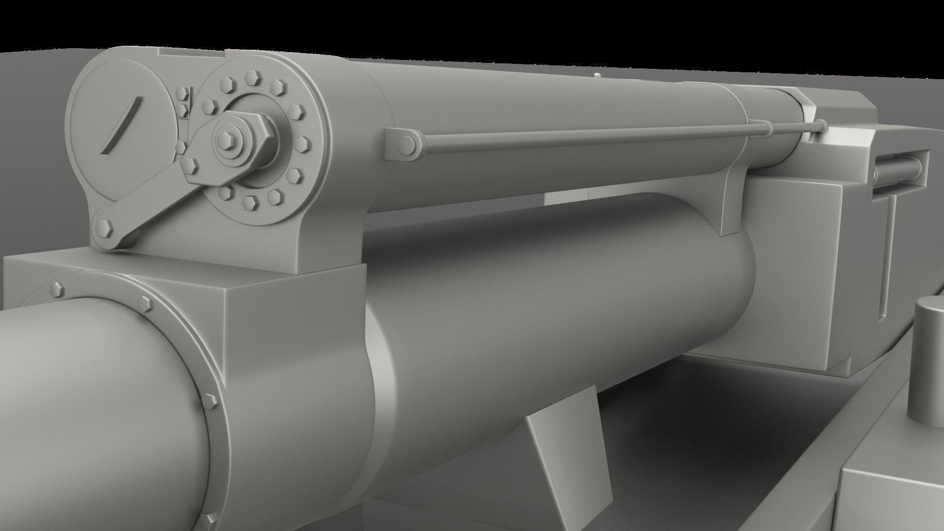 Object 327 Puck self-propelled artillery high-poly rigged 3D model_15