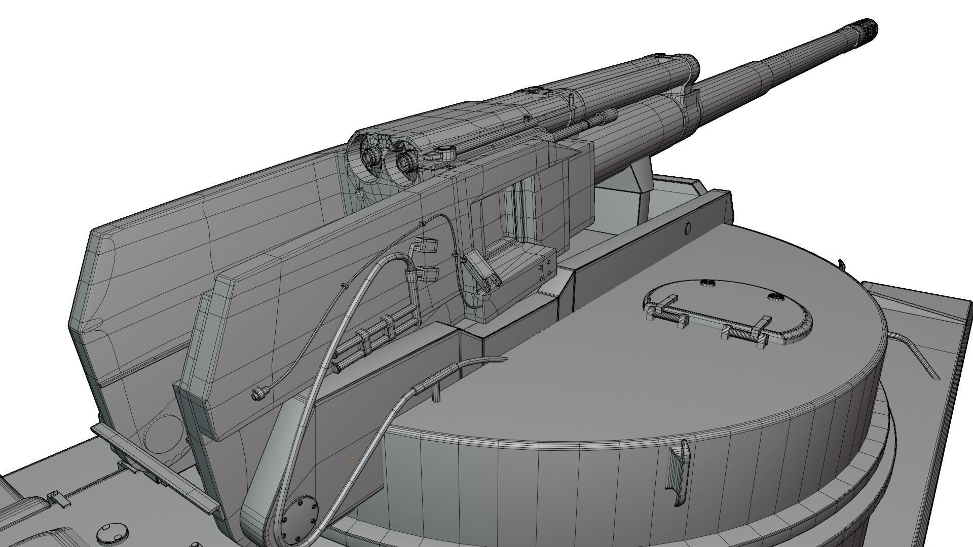 Object 327 Puck self-propelled artillery high-poly rigged 3D model_21