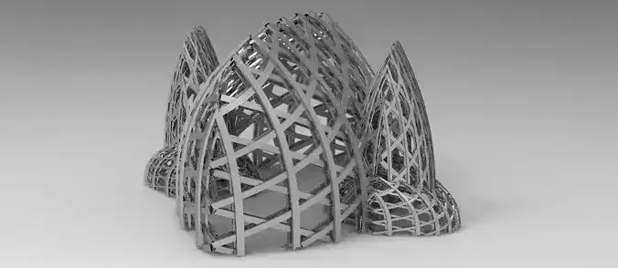 Alien prison spire weaved spire