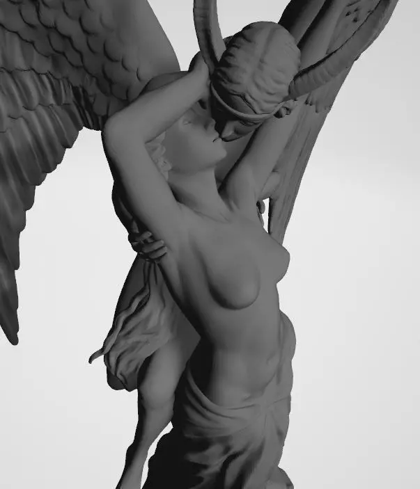 angel-and-devil 3D print model_0
