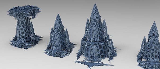 cyberpunk weaved collection  3D model