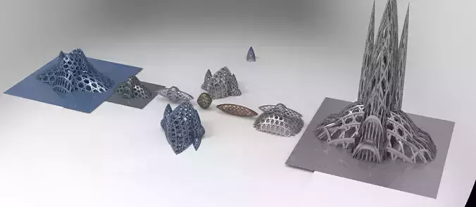 cyberpunk weaved Gangster market grids