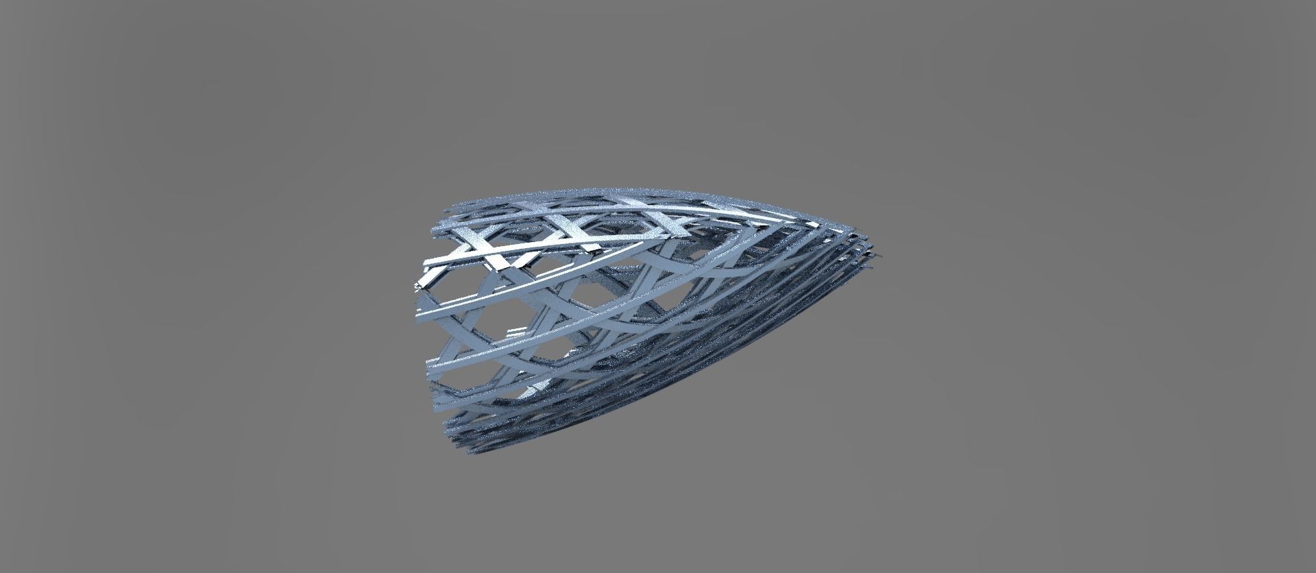 cyberpunk weaved Gangster market grids 3D model_3