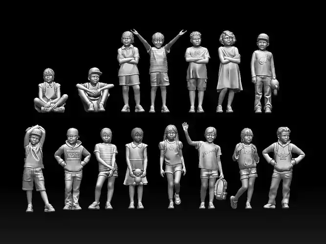 children 3D print model