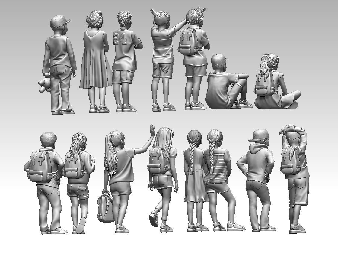 children 3D print model_13