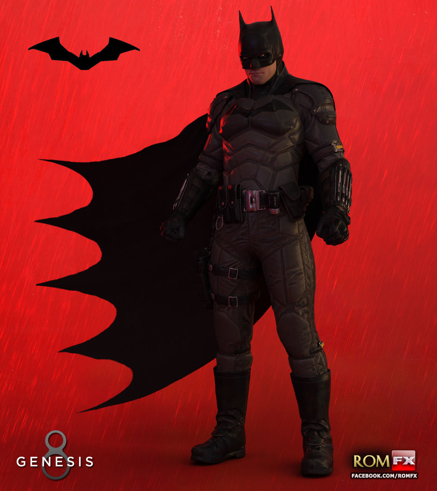 RFX The Batman For G8M and G81M 3D model_3