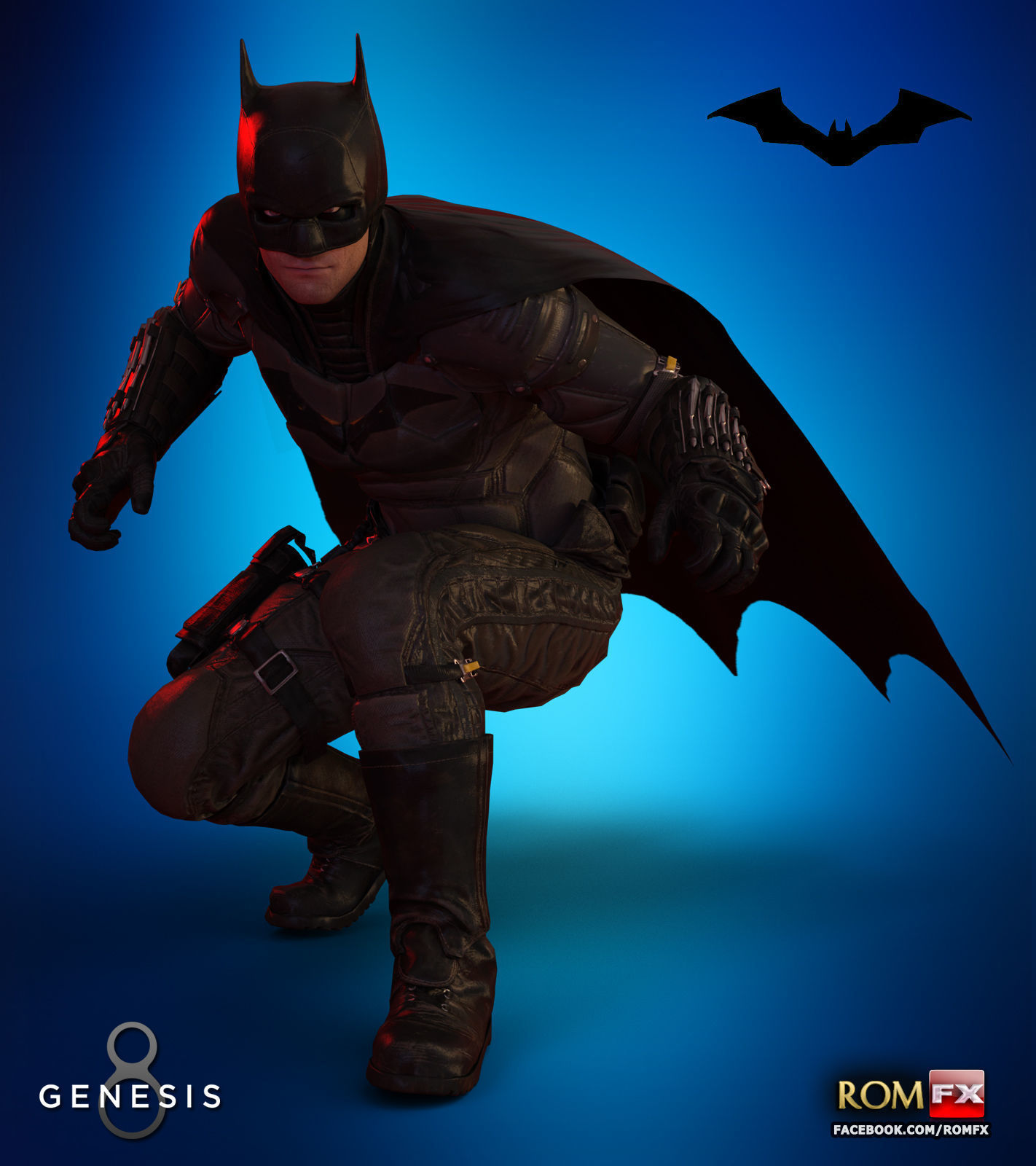 RFX The Batman For G8M and G81M 3D model_5
