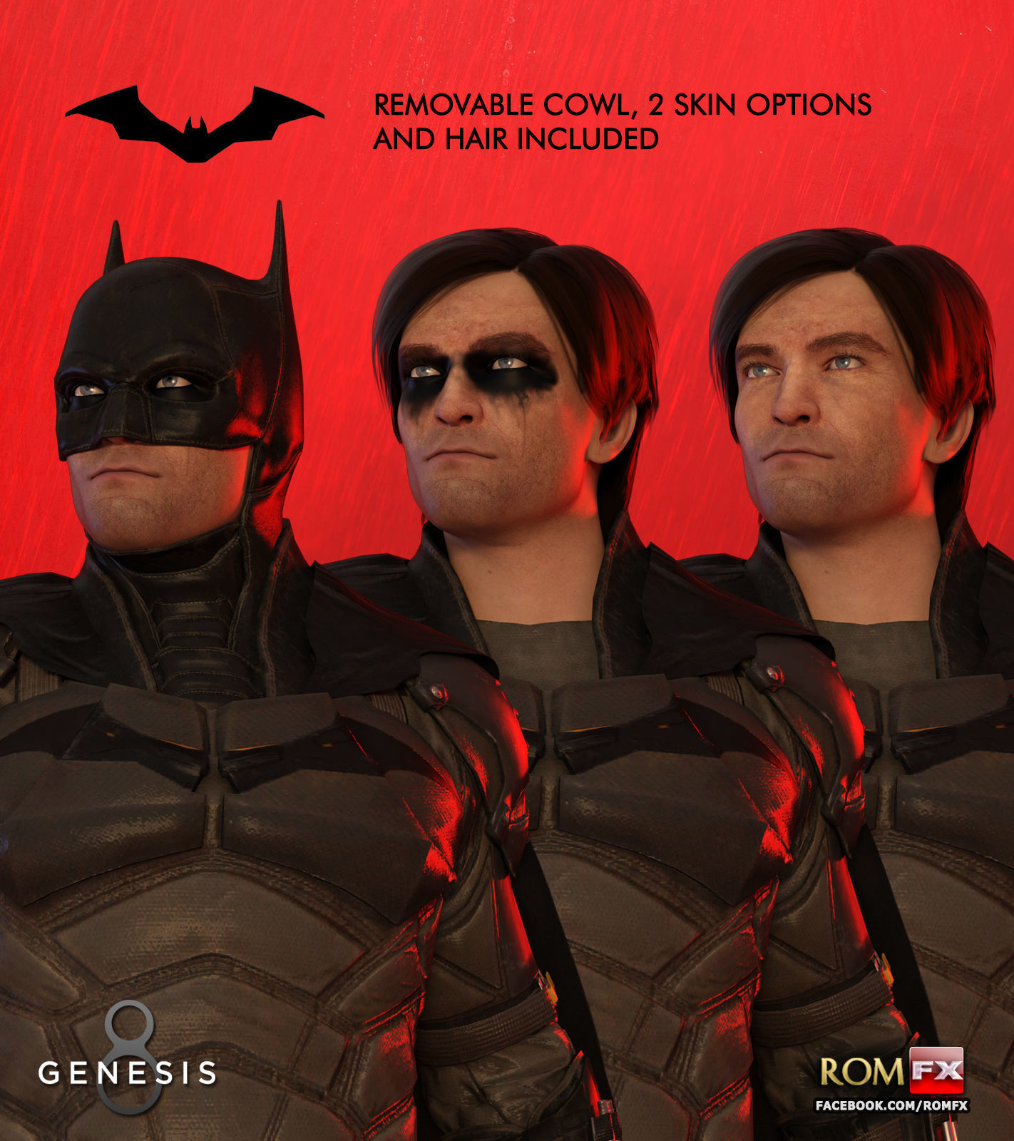 RFX The Batman For G8M and G81M 3D model_1