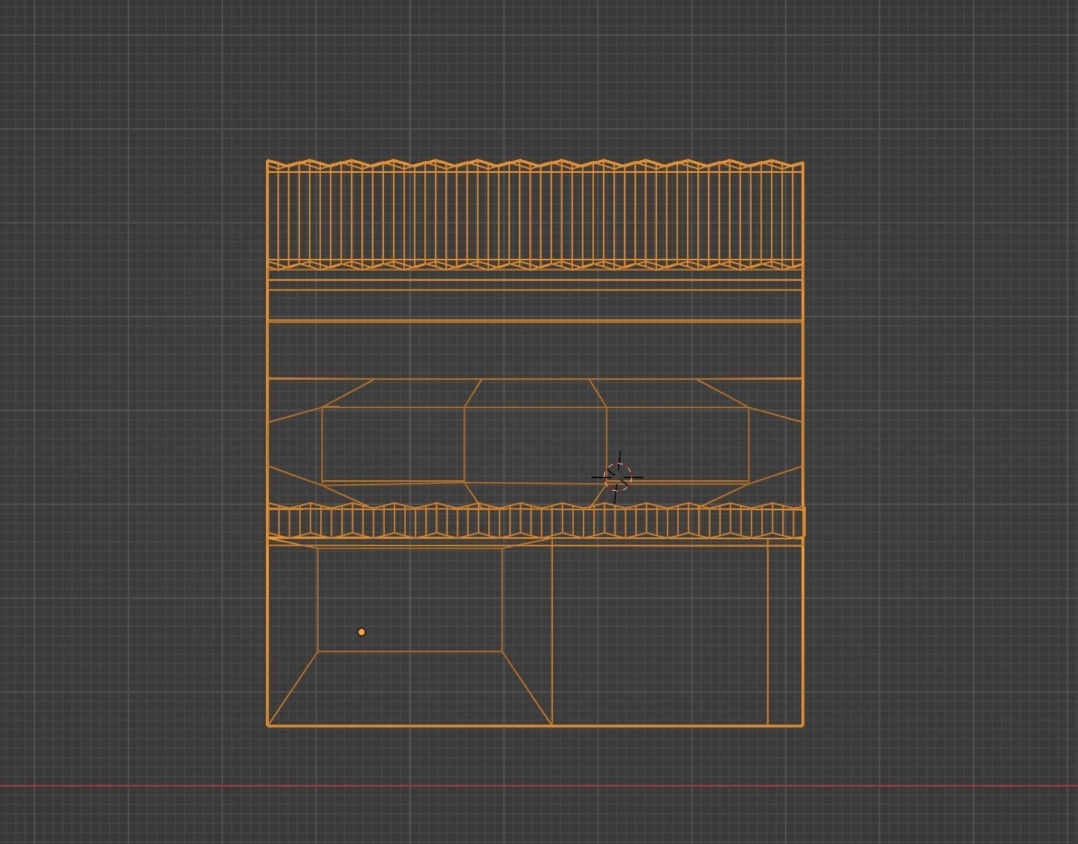 Colombian Style Low Poly House Low-poly 3D model_5