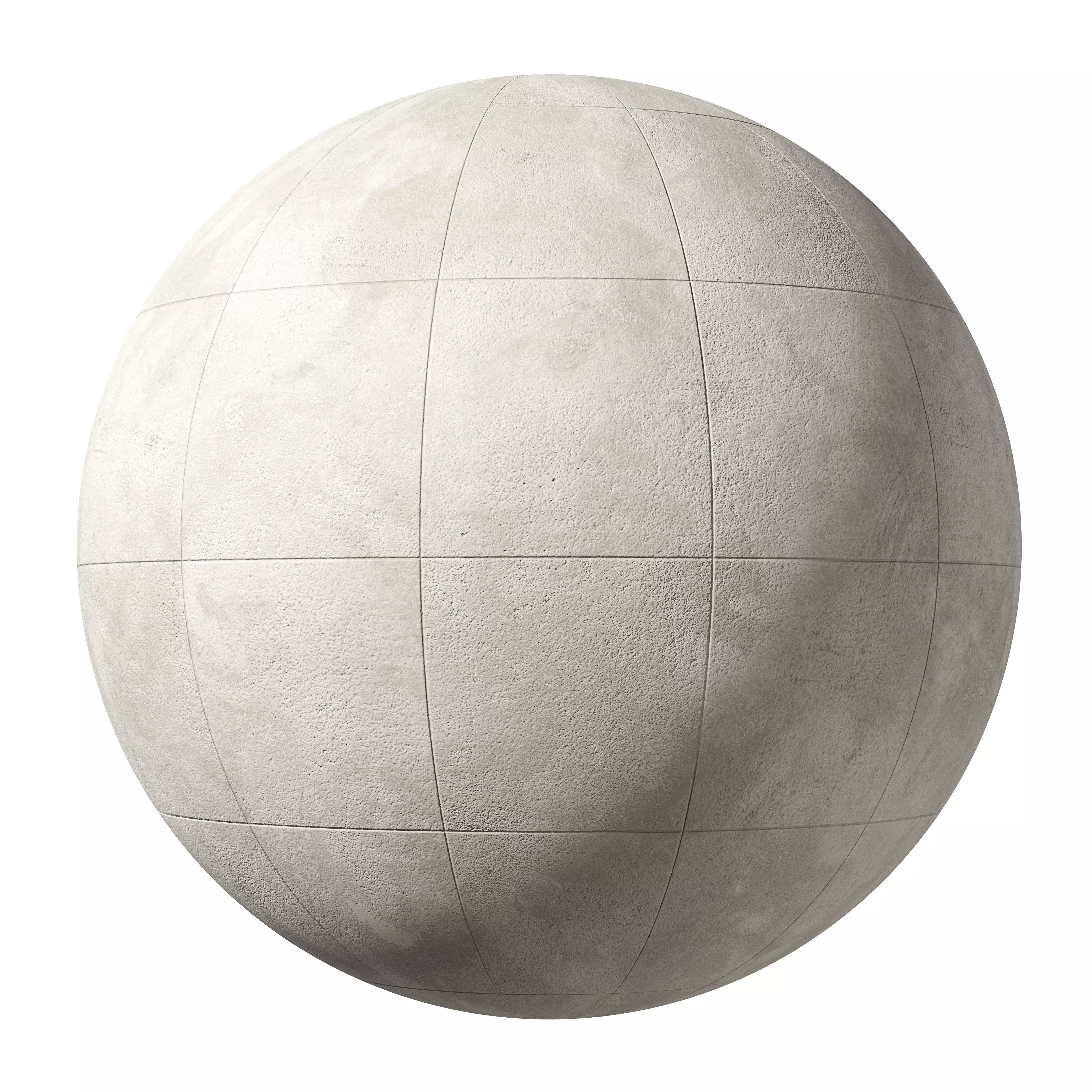 Seamless Plaster Material 90 3D model_0