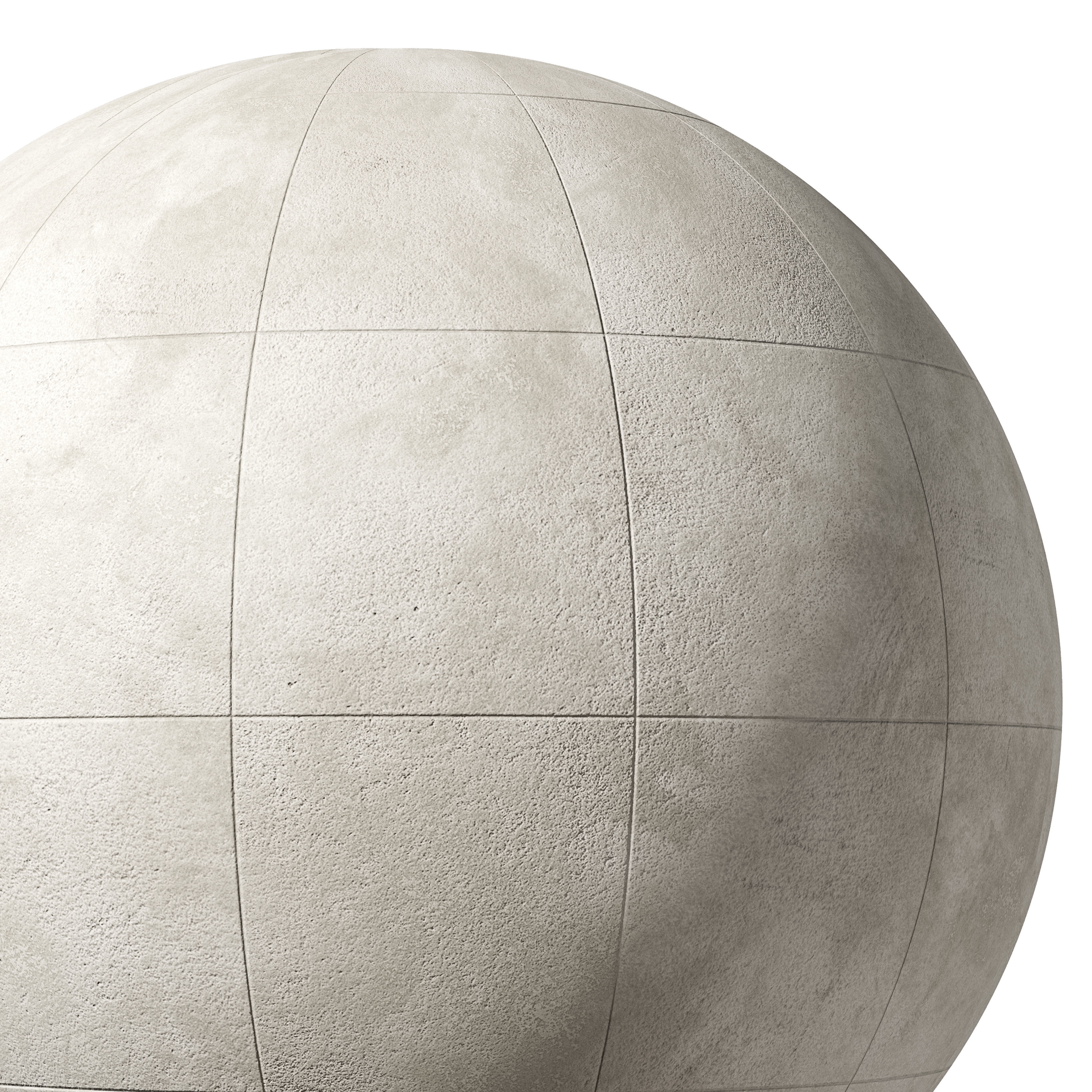 Seamless Plaster Material 90 3D model_5